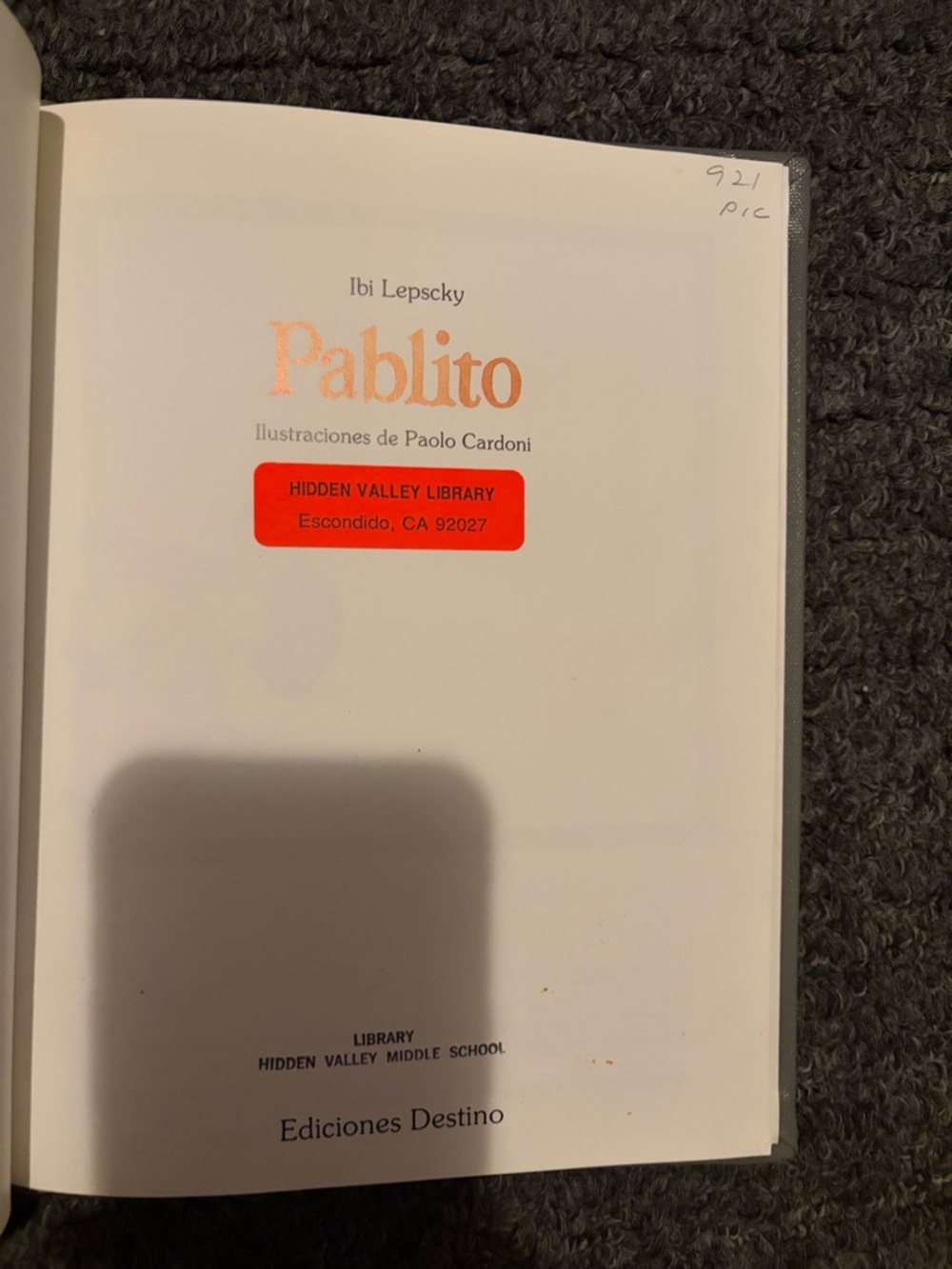 Pablito by Ibi lepscky.